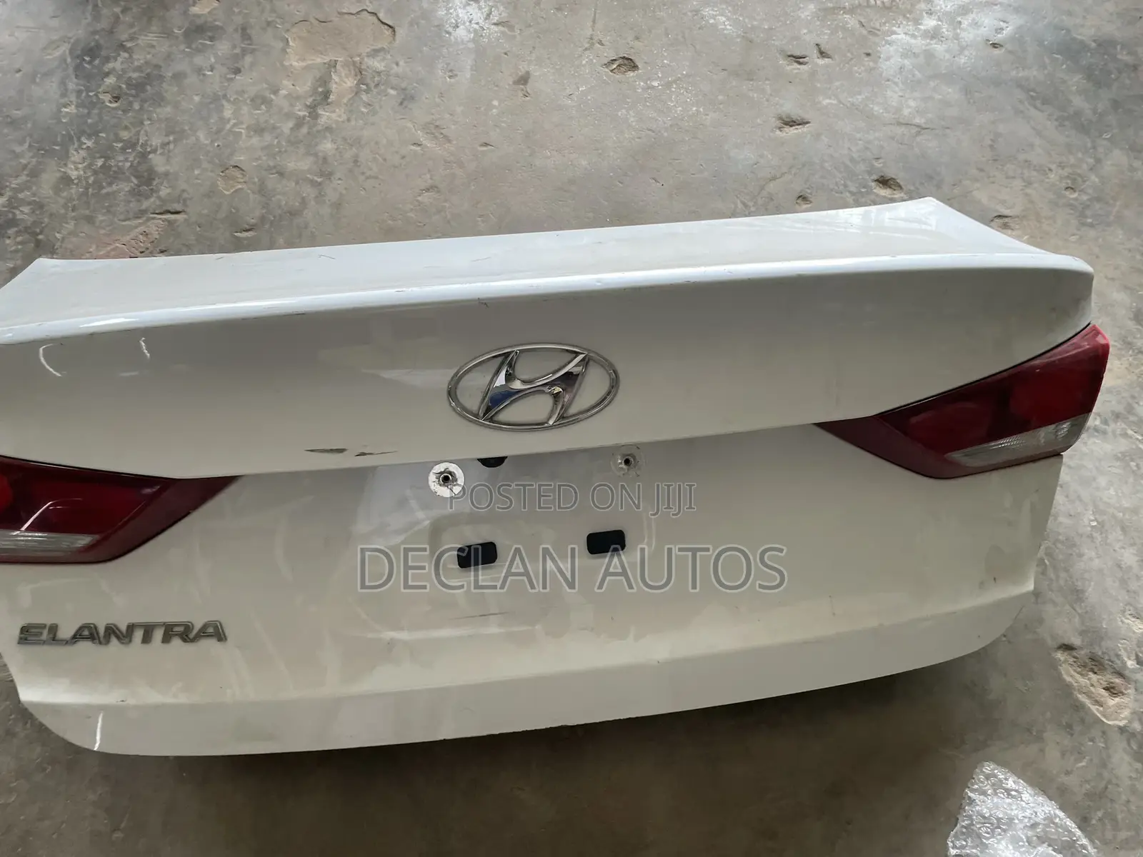 Hyundai Elantra 2017 - 2018 Boot