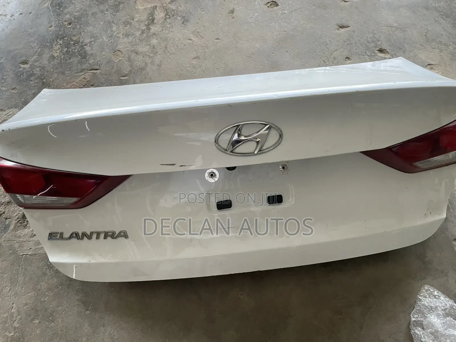 Hyundai Elantra 2017 - 2018 Boot