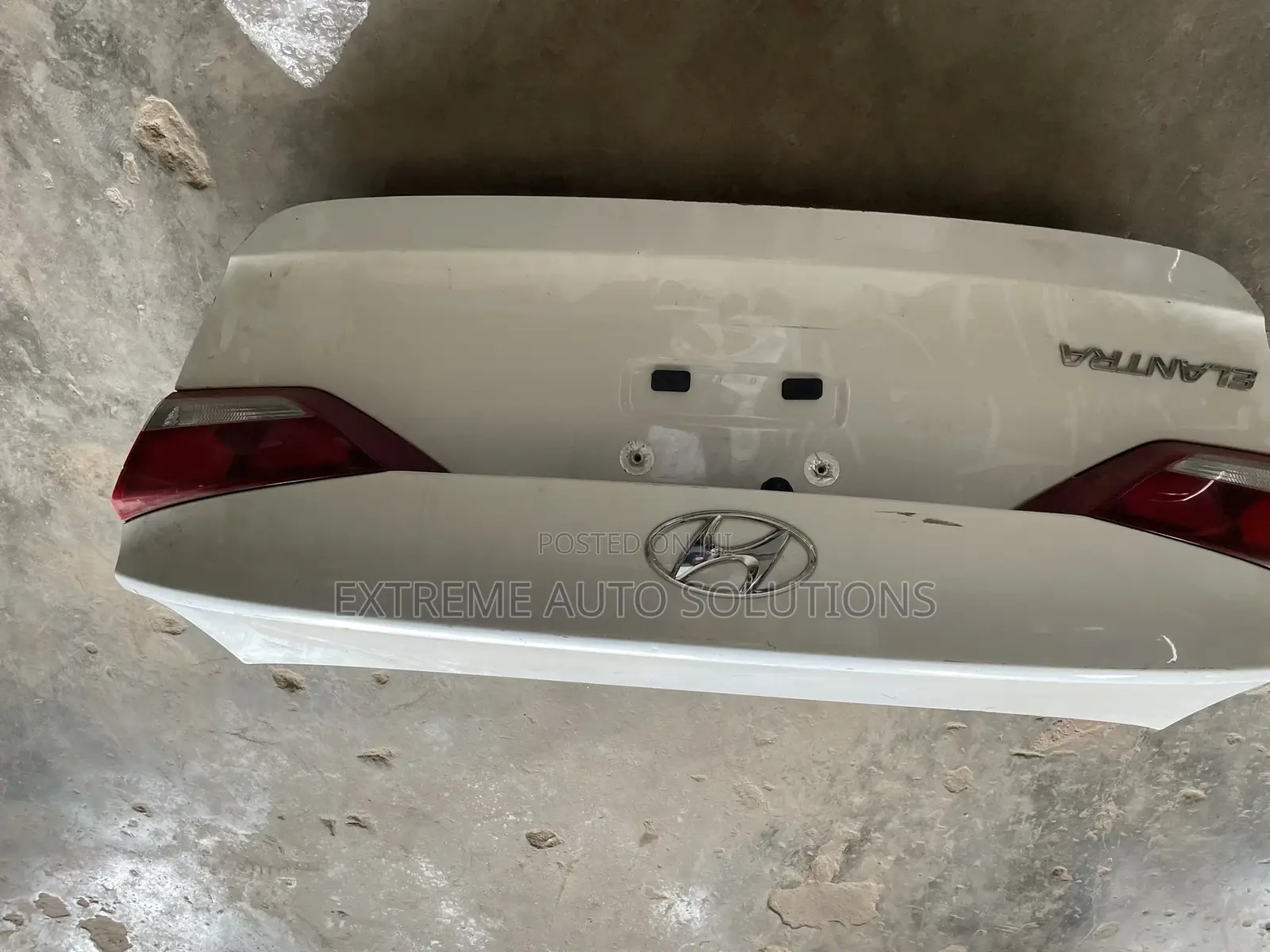 Hyundai Elantra 2017 - 2018 Boot