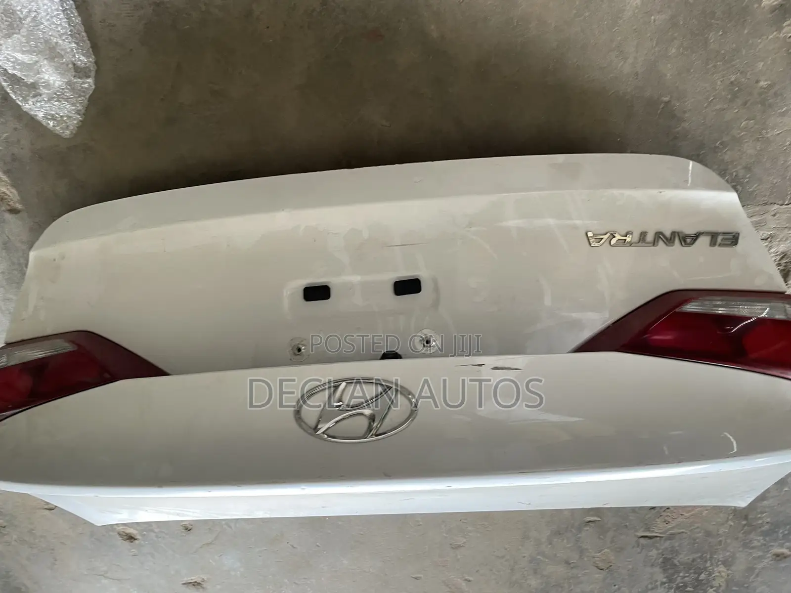 Hyundai Elantra 2017 - 2018 Boot
