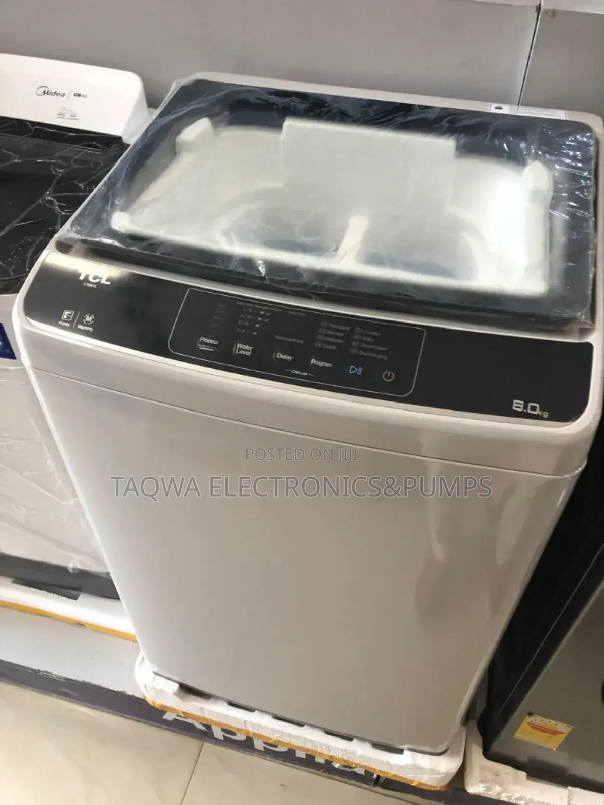 TCL Double Filter 8kg Washing Machine Top Load