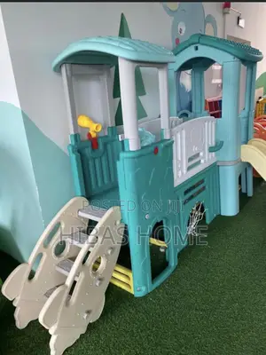 Playhouse With Slide Climbing Clubhouse With Slide