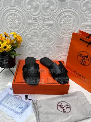 Quality Ladies Hermes Slippers Fresh in Box
