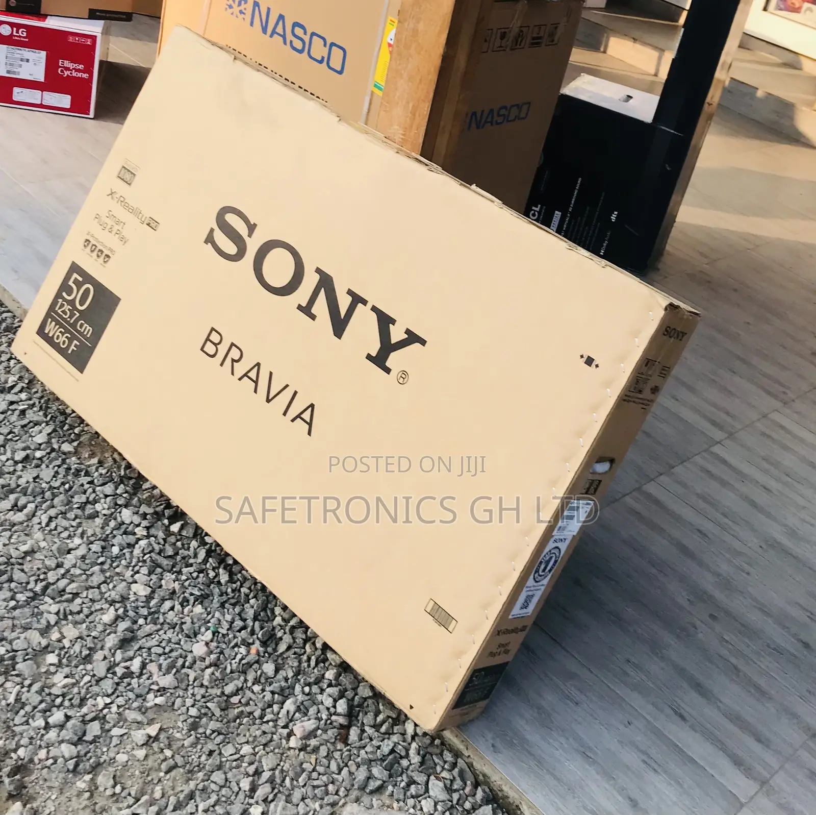  50W660F (Black) Sony UHD Led Smart Affordable Tv 