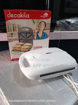 Brand New Decakila Sandwich Maker Sandwiches Maker
