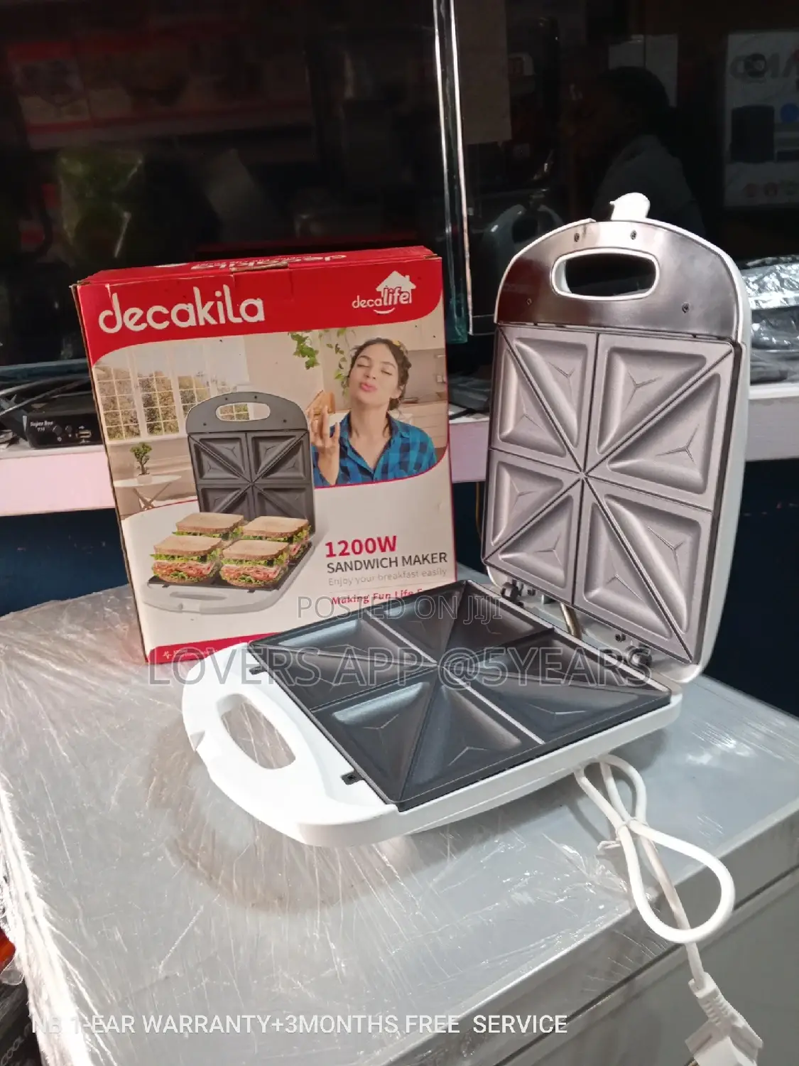 Quality and Affordable Sandwich Maker Sandwichmaker Decakila