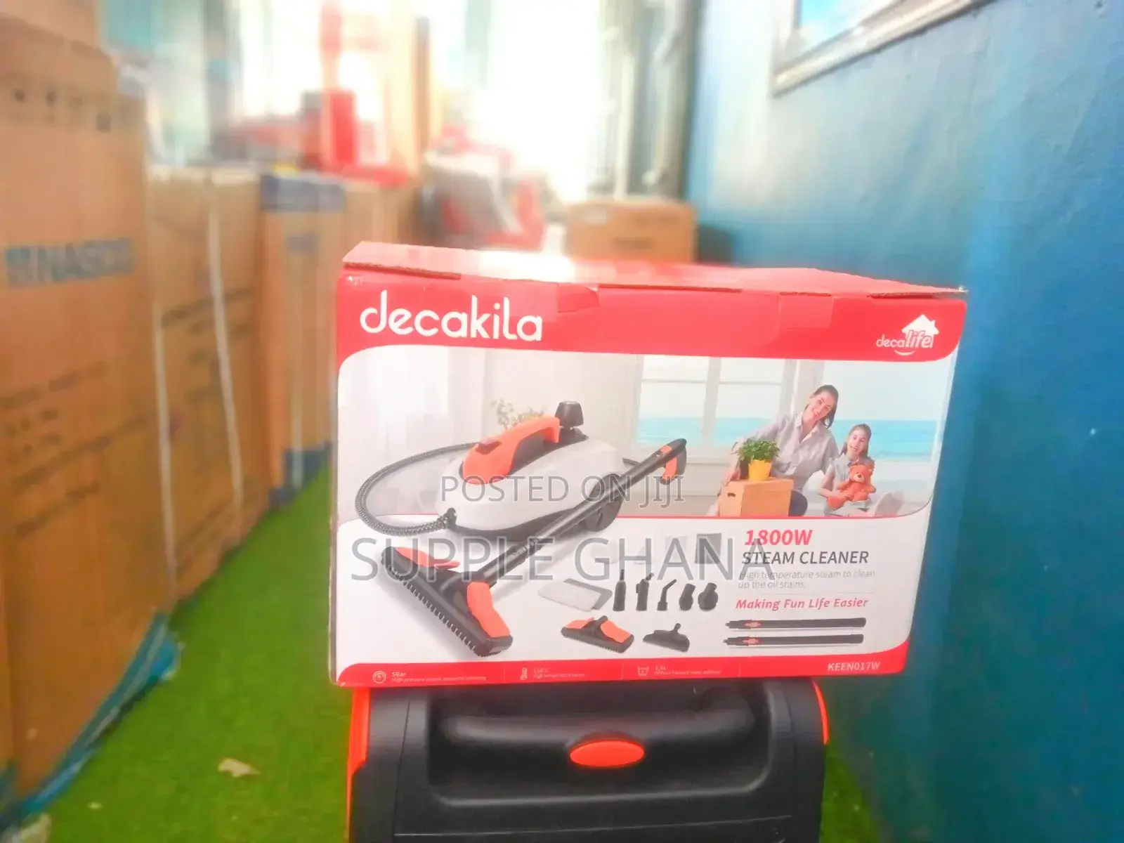 1800watt Steam Cleaner Decakila Correct Perfect Quality Best