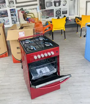 Gas Oven Volcano 50x50 4 Burner(Red).