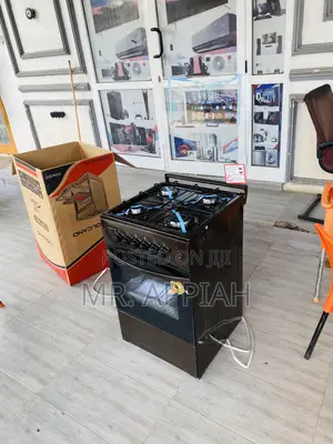 Gas Oven Volcano 50x50 4 Cooker(Black).