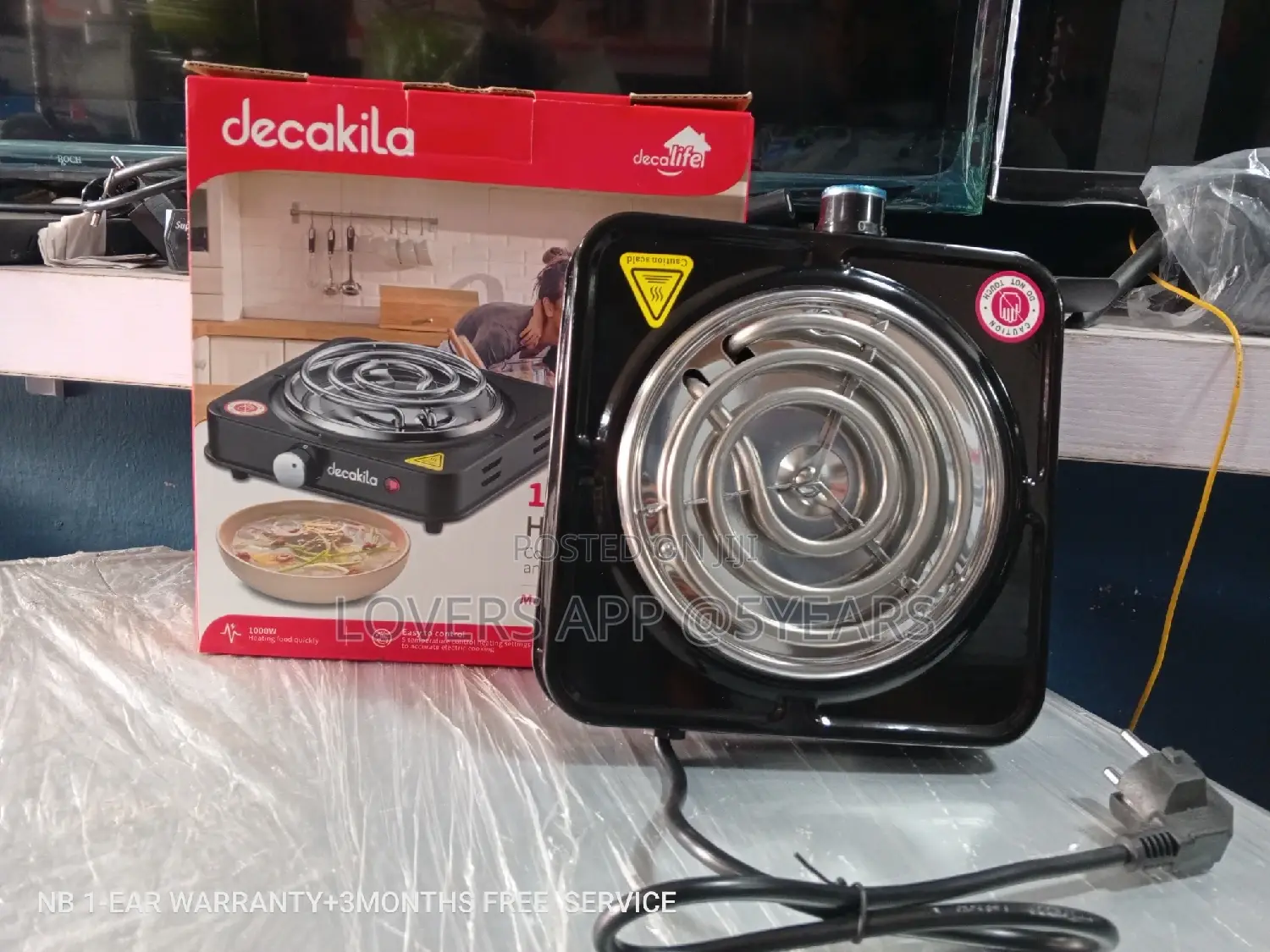 Brand New Decakila Hot Plate Hot Plate