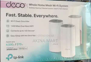 Tp-Link Deco E4 Home Mesh Wi-Fi System (3 Pack)