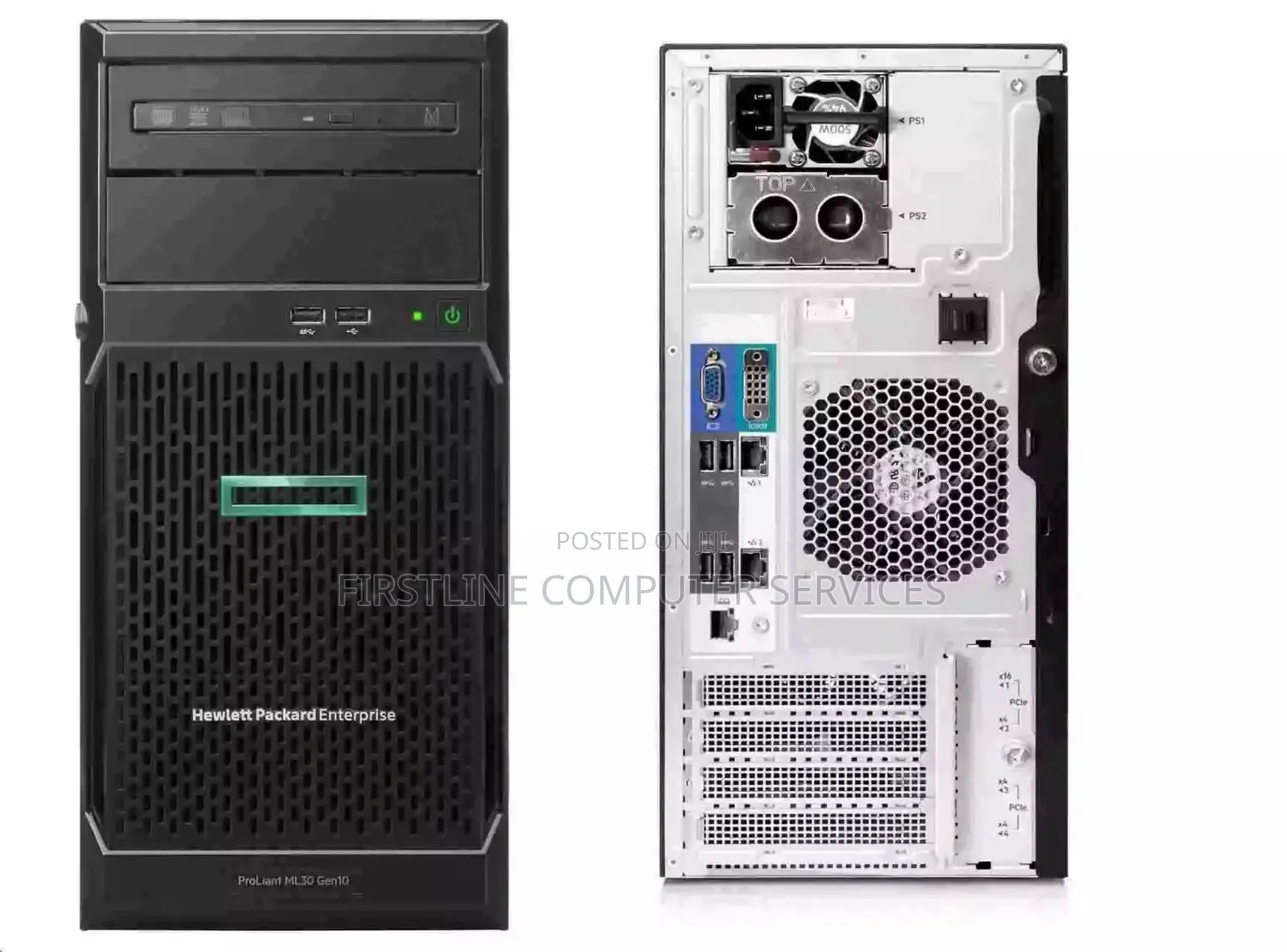 New Server HP ProLiant ML30 Gen10 Plus E-2314 16GB Intel Xeon HDD 1T