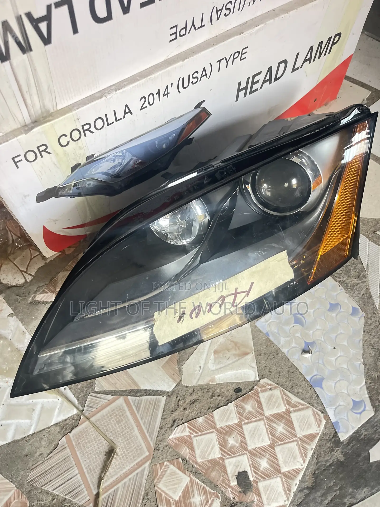 Audi TT Headlight Left Side