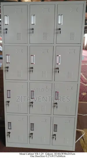 12 Doors Metal Cabinet