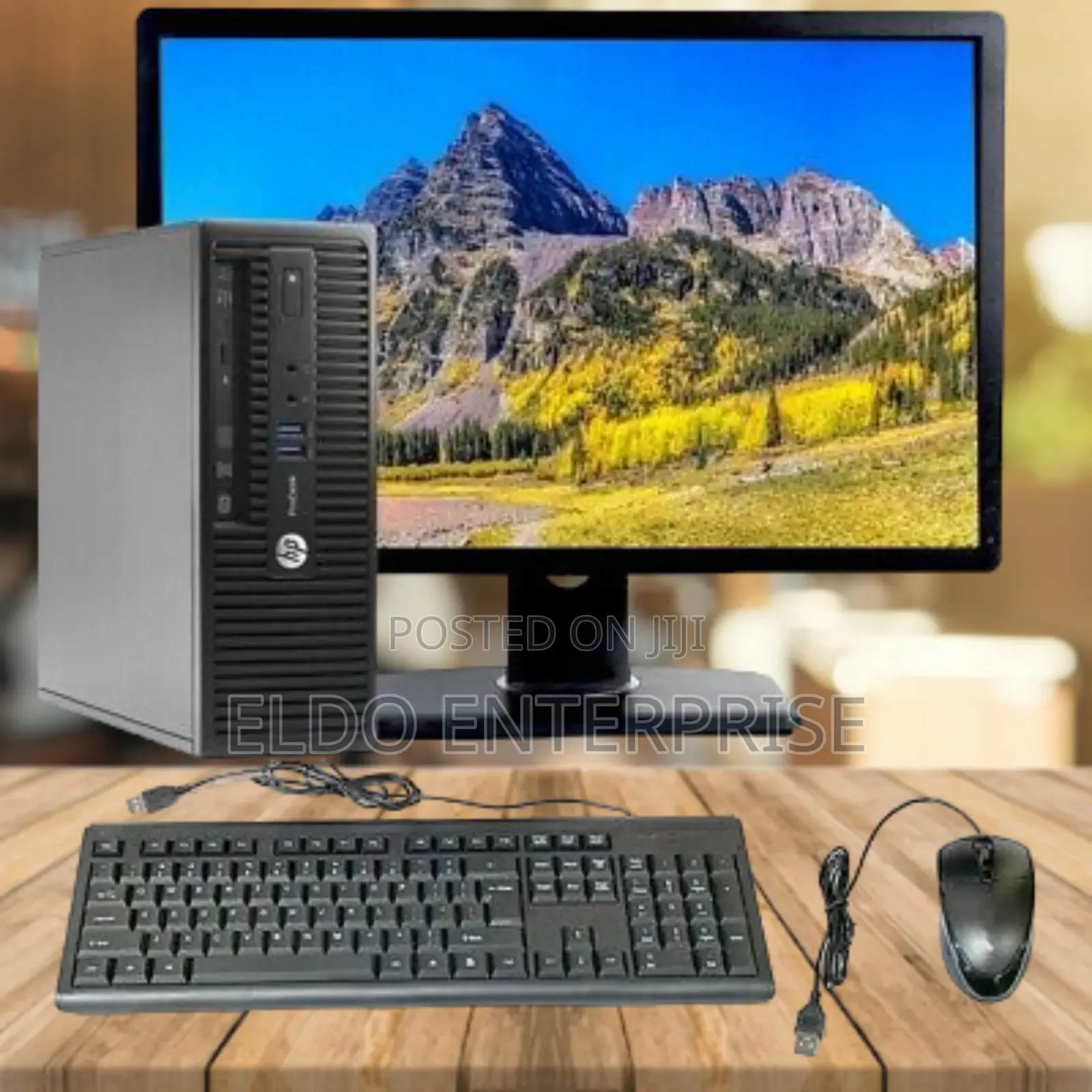 Desktop Computer HP EliteDesk 800 G3 4GB Intel Core I5 HDD 500GB