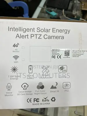 4g Intelligent Solar Energy Alert PTZ Camera