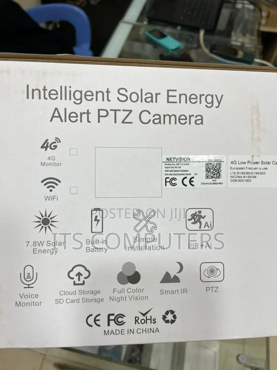 4g Intelligent Solar Energy Alert PTZ Camera