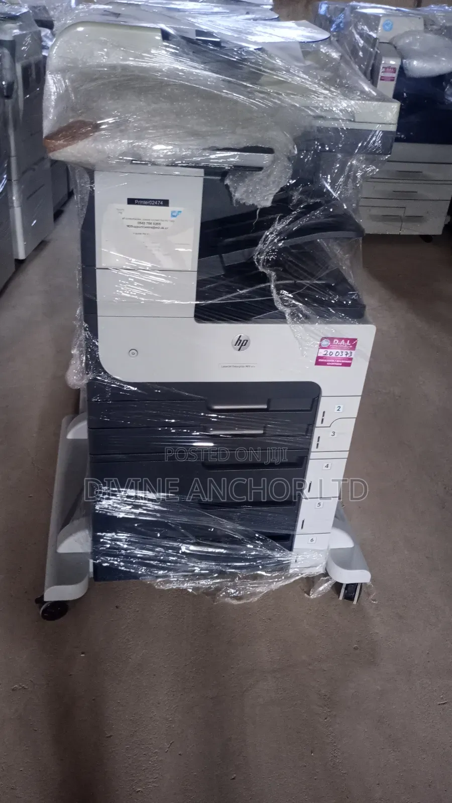 Hp M725. Black and White Copier