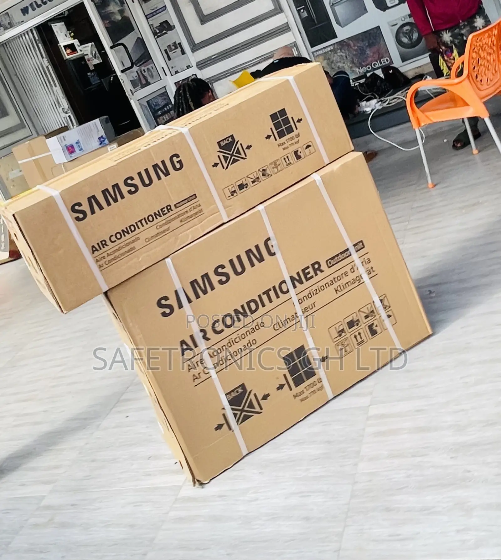 New Affordable 2.0hp R410 Gas Samsung AC(White)