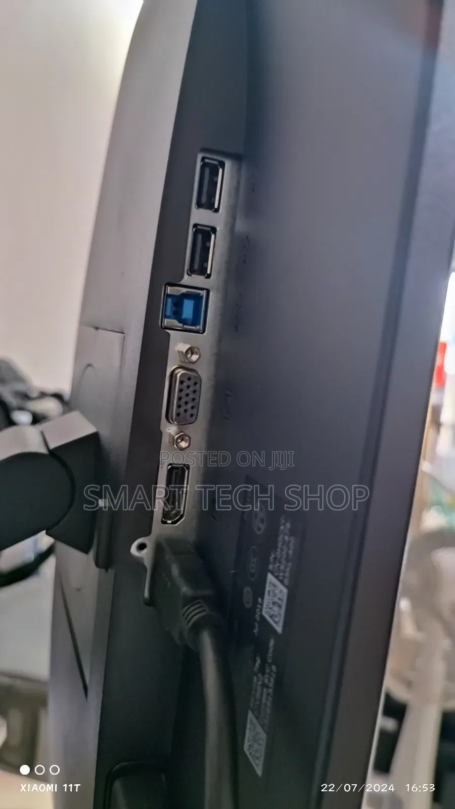 Edgeless Dell P2319H 23 Full HD LED Monitor Hdmi, VGA, DP,