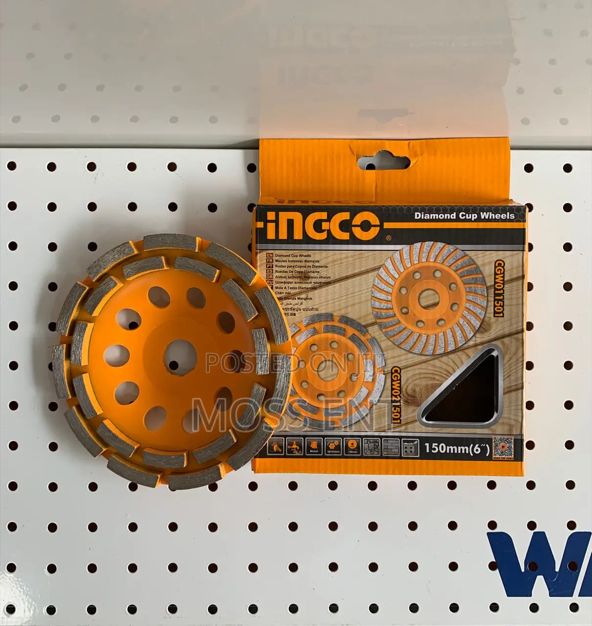 Diamond Cup Wheels 6" 150mm - Cgw021501