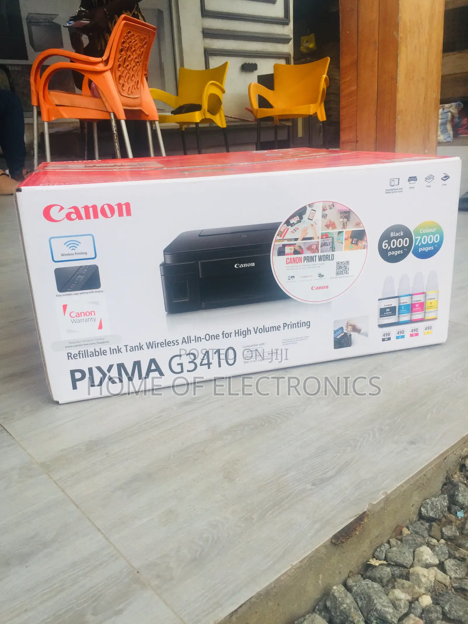 Brand New Canon Pixma G3410 Inkjet All in One Printer