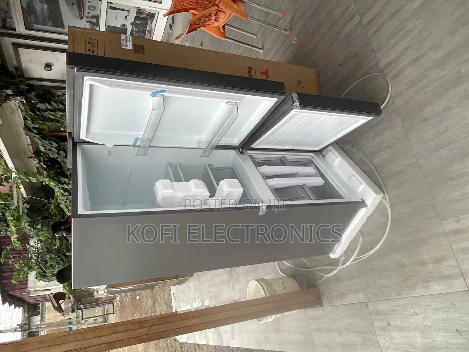 162litred TCL P163BF​ Bottom Freezer Refrigerator
