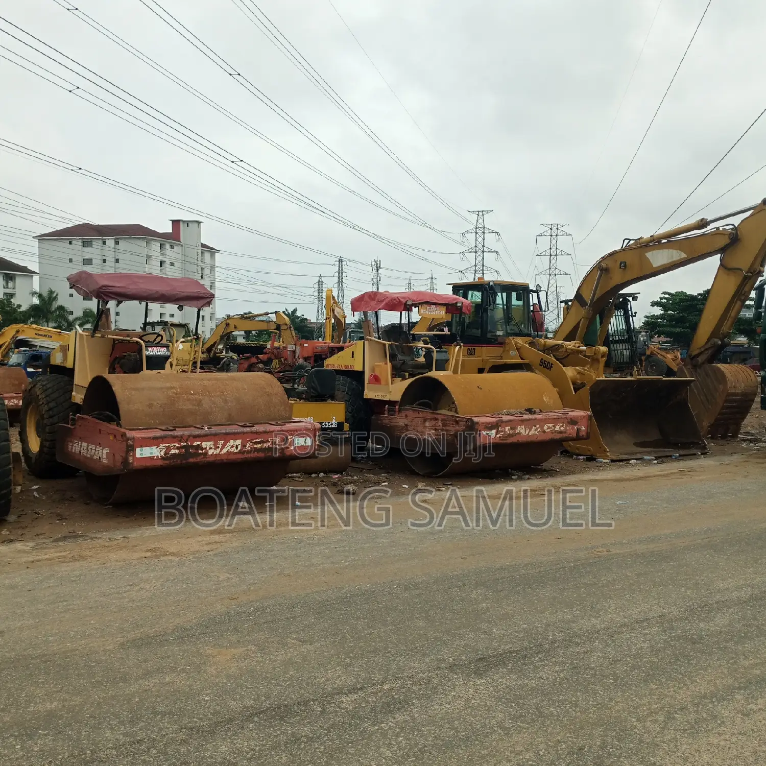 Excavator, Crane, Backhoe,Low Bed , Payloader Buldo for Rent