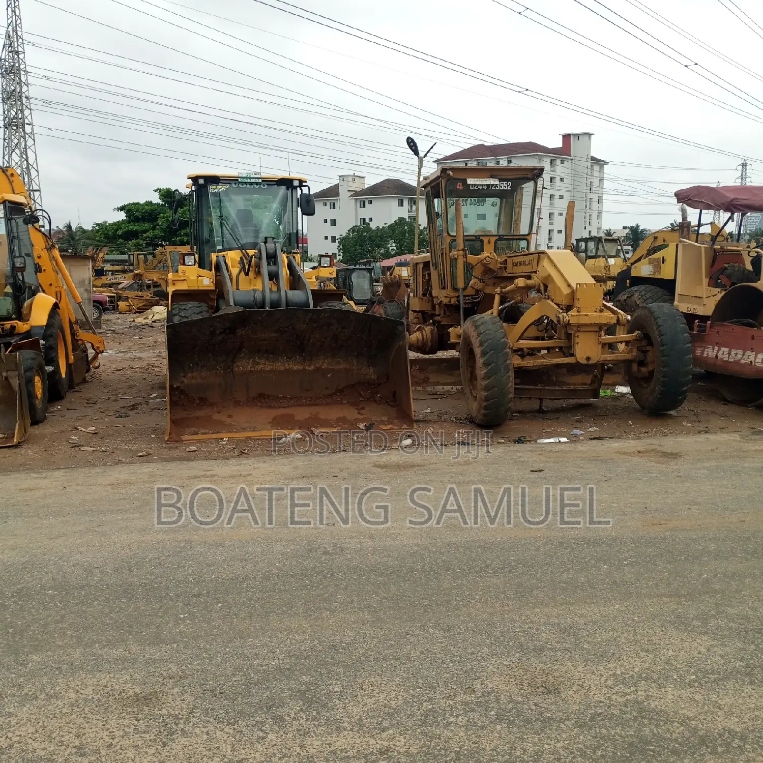 Excavator, Crane, Backhoe,Low Bed , Payloader Buldo for Rent