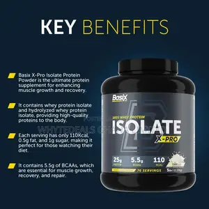 Protein Isolate!Basix Protein Iso X-pro-zero Sugar Fat 5lb