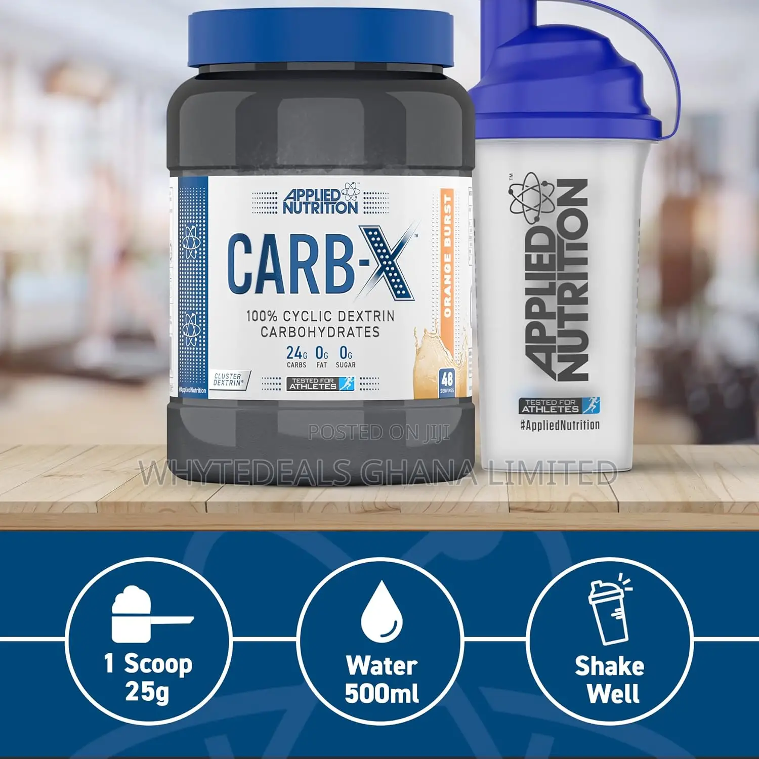 Applied Nutrition Carb X-Carbohydrates, Fuel Energy+Recovery