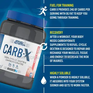 Applied Nutrition Carb X-Carbohydrates, Fuel Energy+Recovery