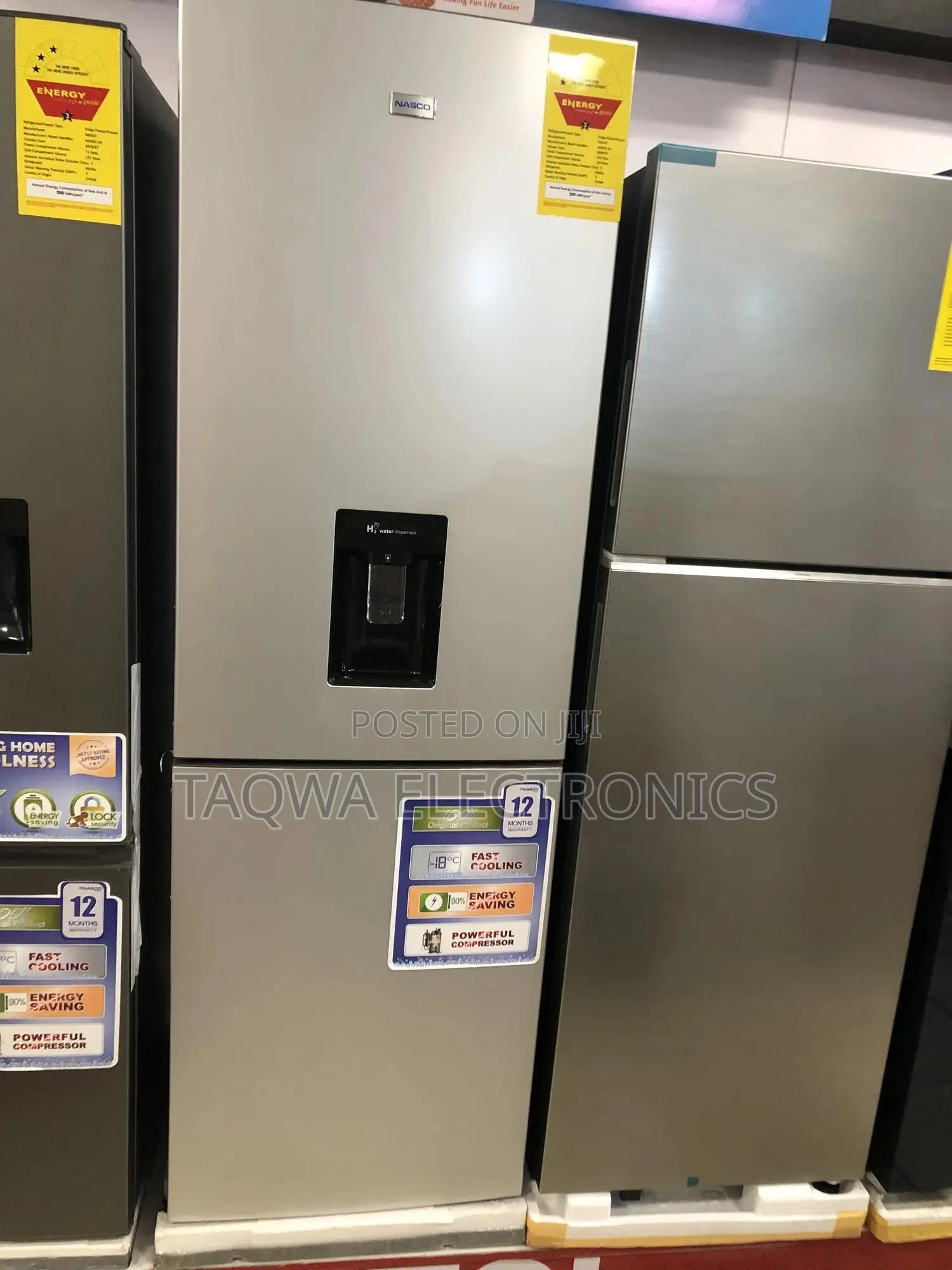 Nasco Bottom Freezer 296ltr Fridge