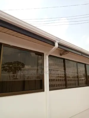 Rain Gutter and Down Pipe
