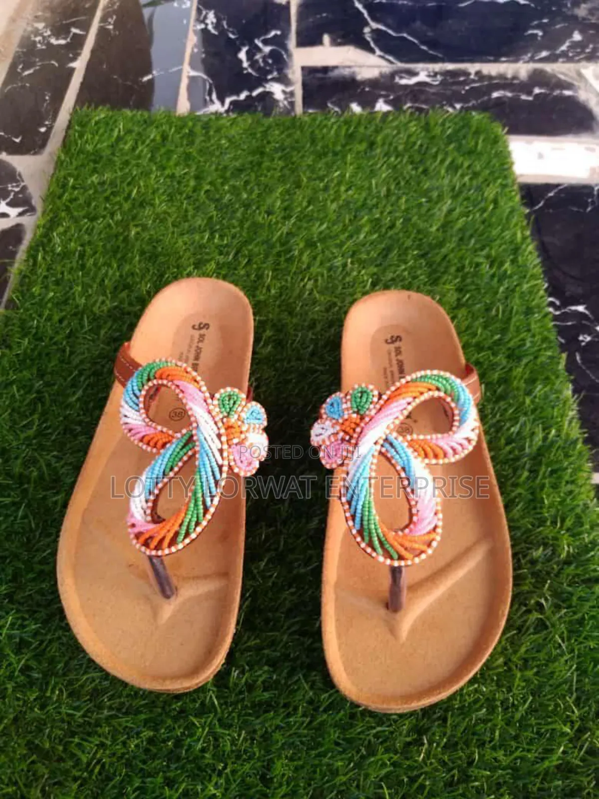 Beaded Birkenstocks for Ladies