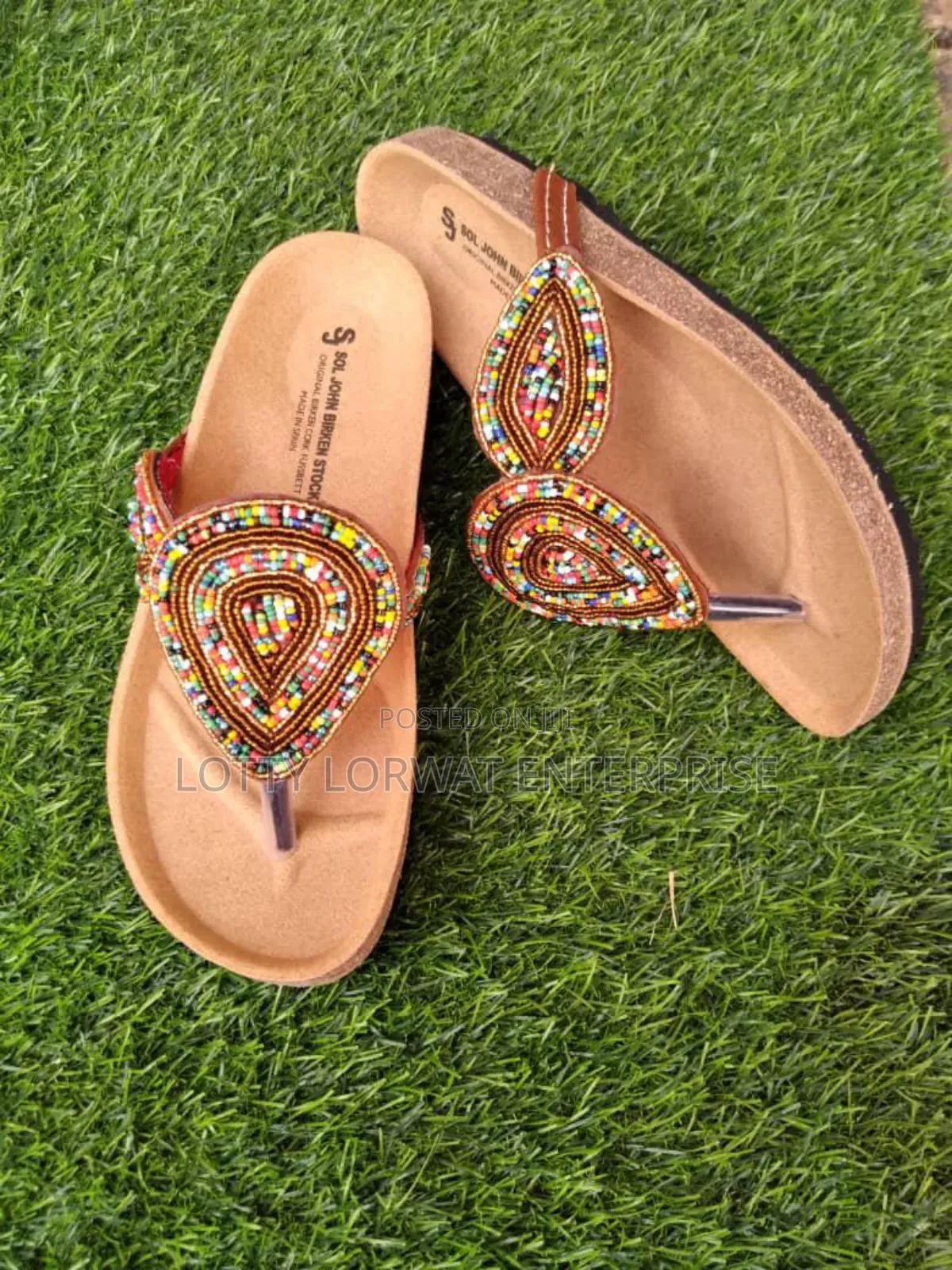 Beaded Birkenstocks for Ladies