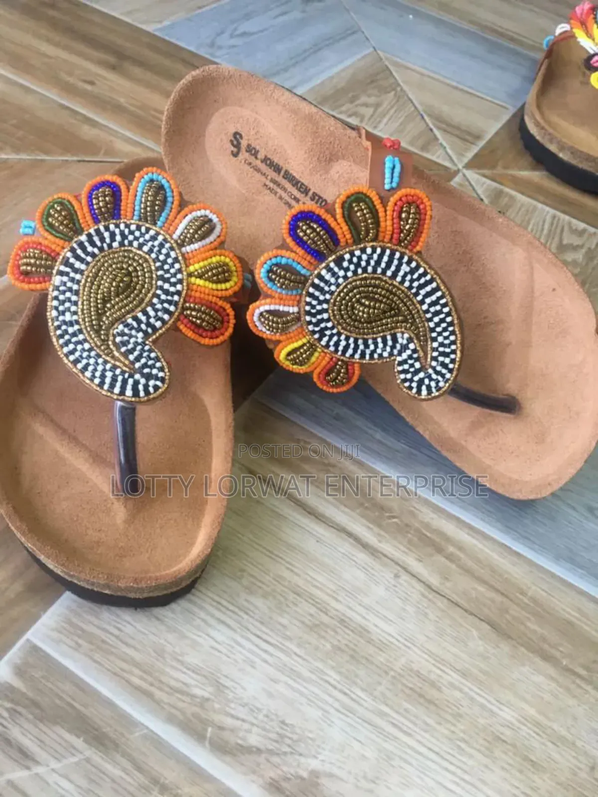Beaded Birkenstocks for Ladies