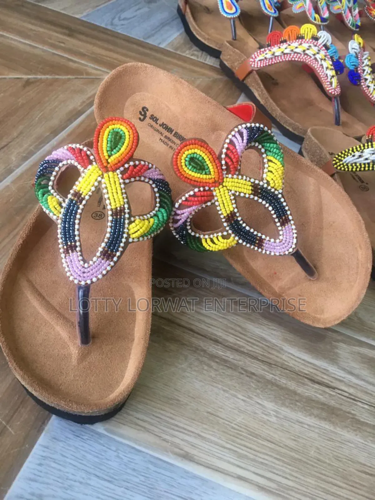 Beaded Birkenstocks for Ladies