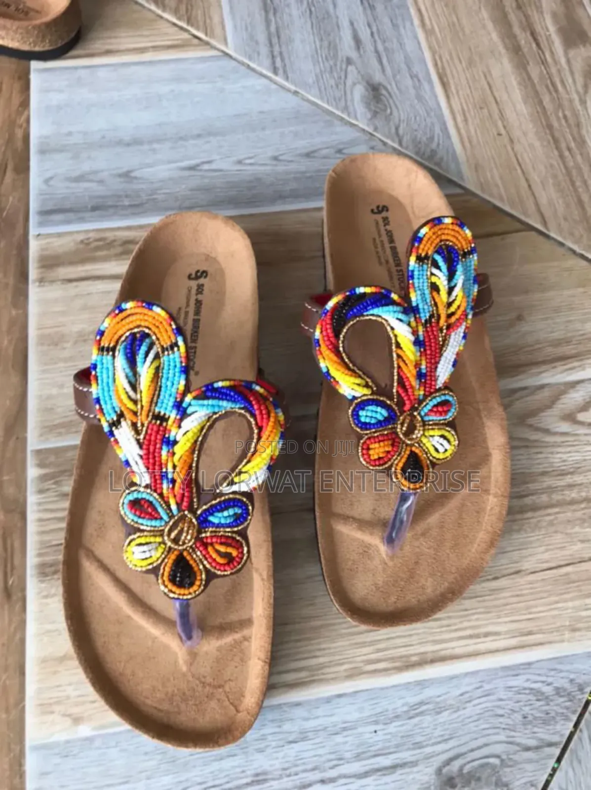 Beaded Birkenstocks for Ladies