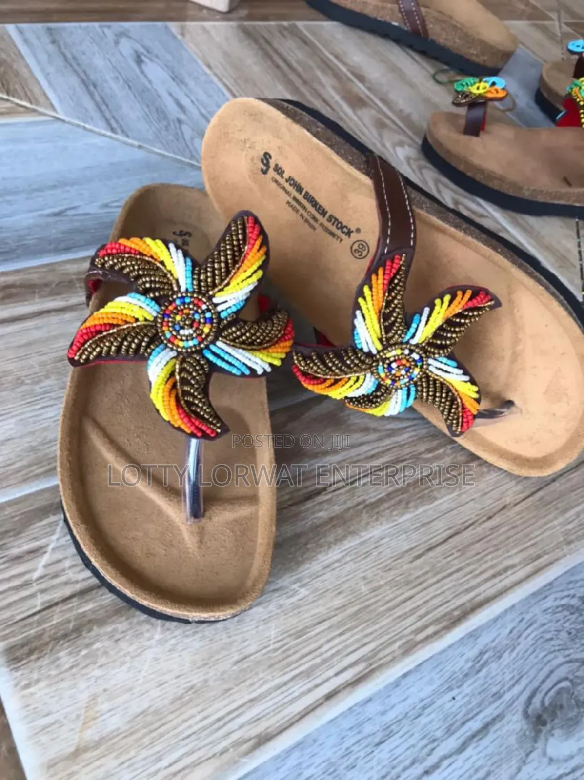 Beaded Birkenstocks for Ladies