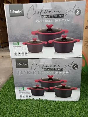 Ldenbo 6pcs Casserole Cookware Set