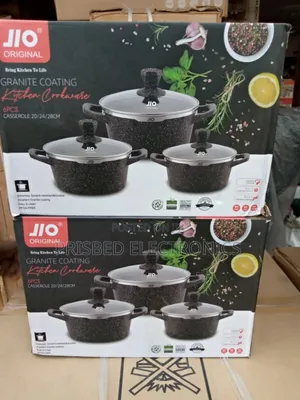 #JIO Original 6pcs Casserole Cookware Set