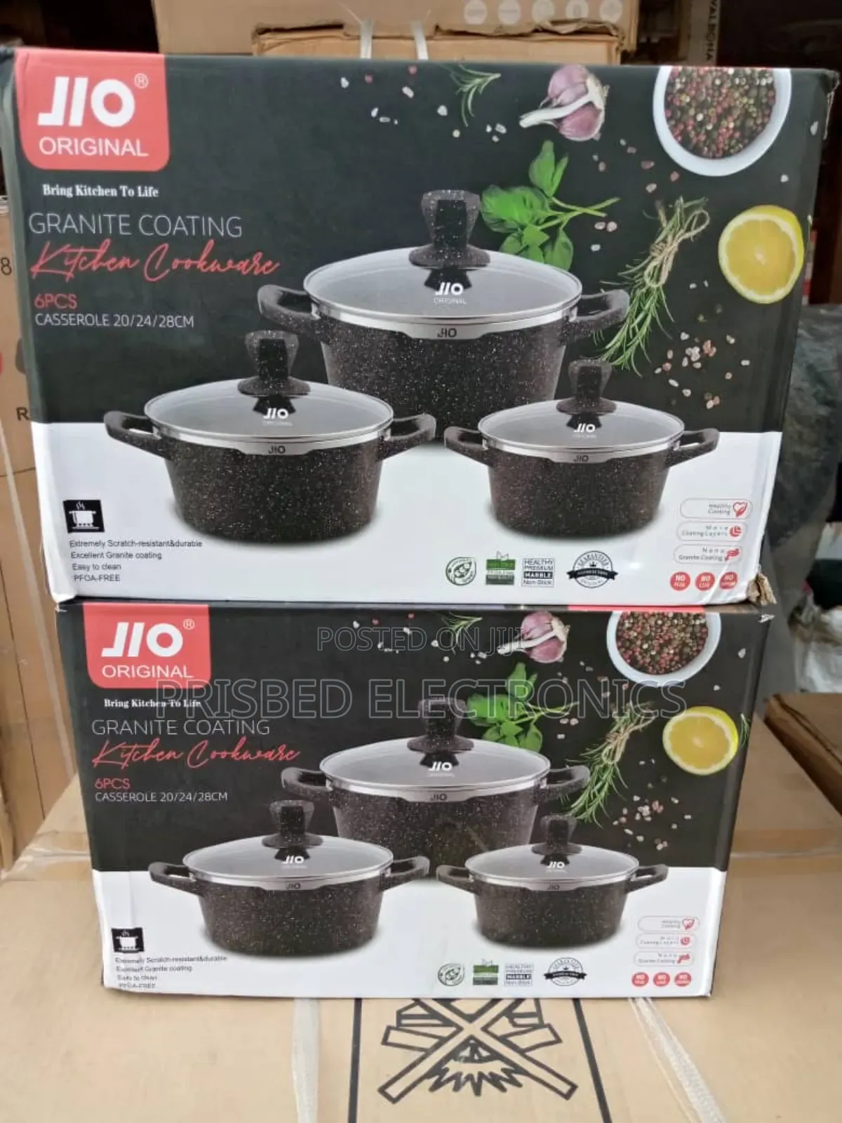 #JIO Original 6pcs Casserole Cookware Set