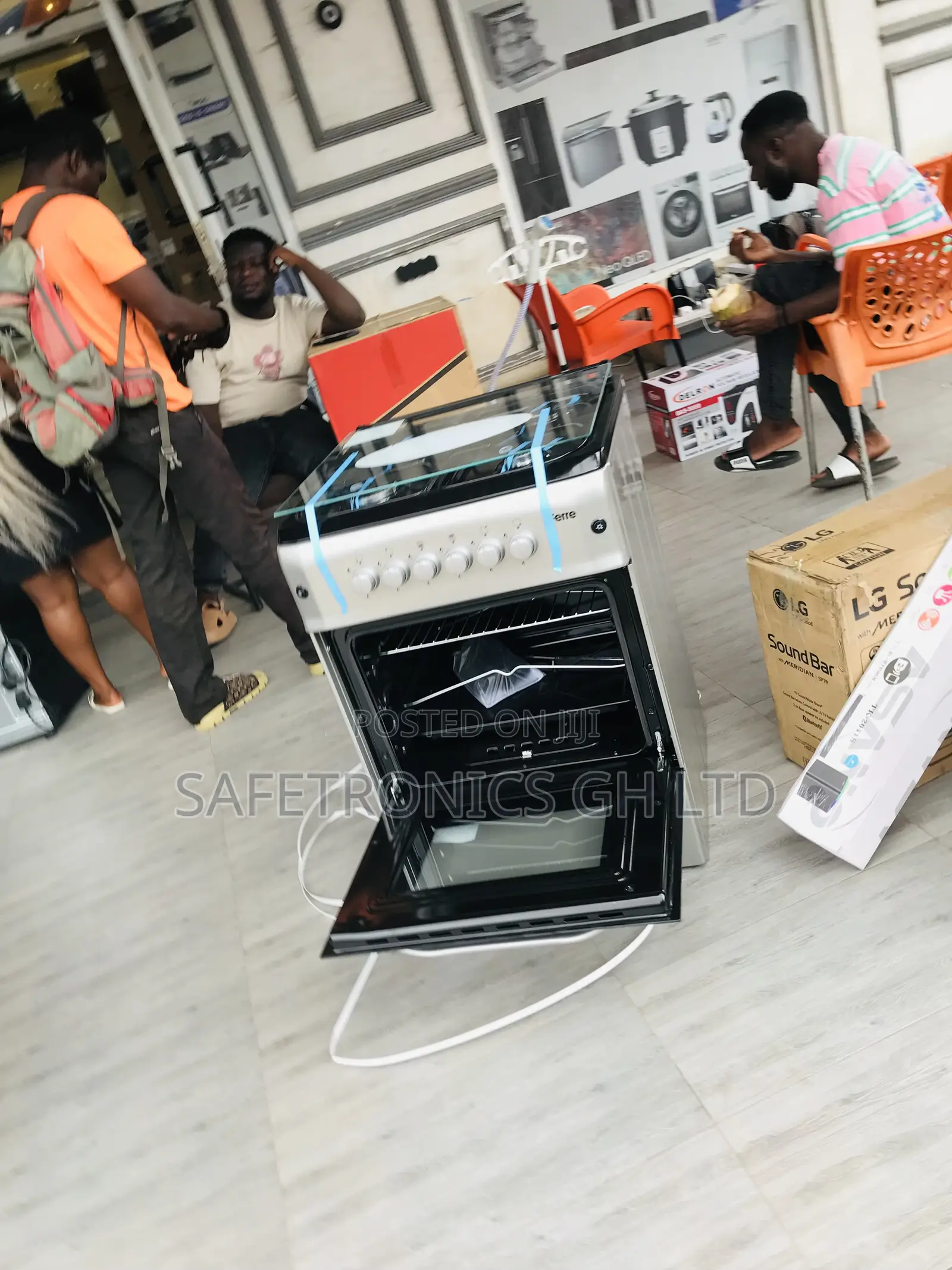 New Line 4 Gas Ferre Oven/Grill 60by60 (Gray) 