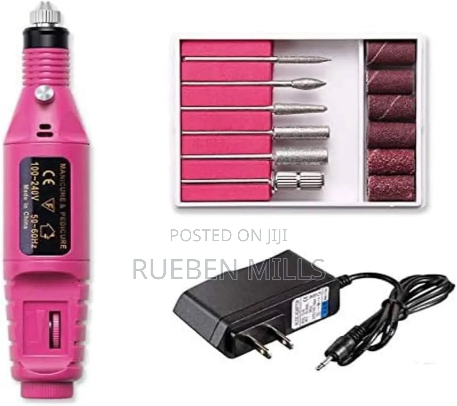 Manicure Pedicure Nail Drill File Pen Set