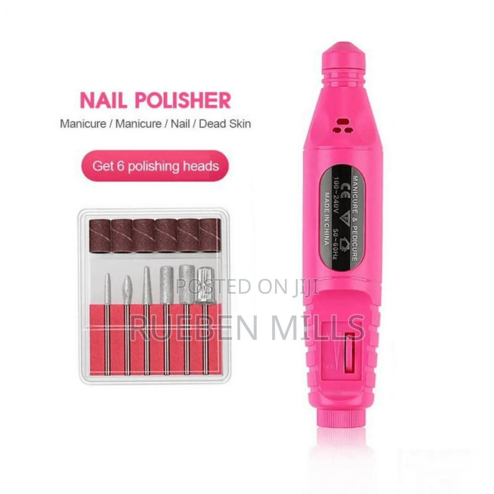 Manicure Pedicure Nail Drill File Pen Set