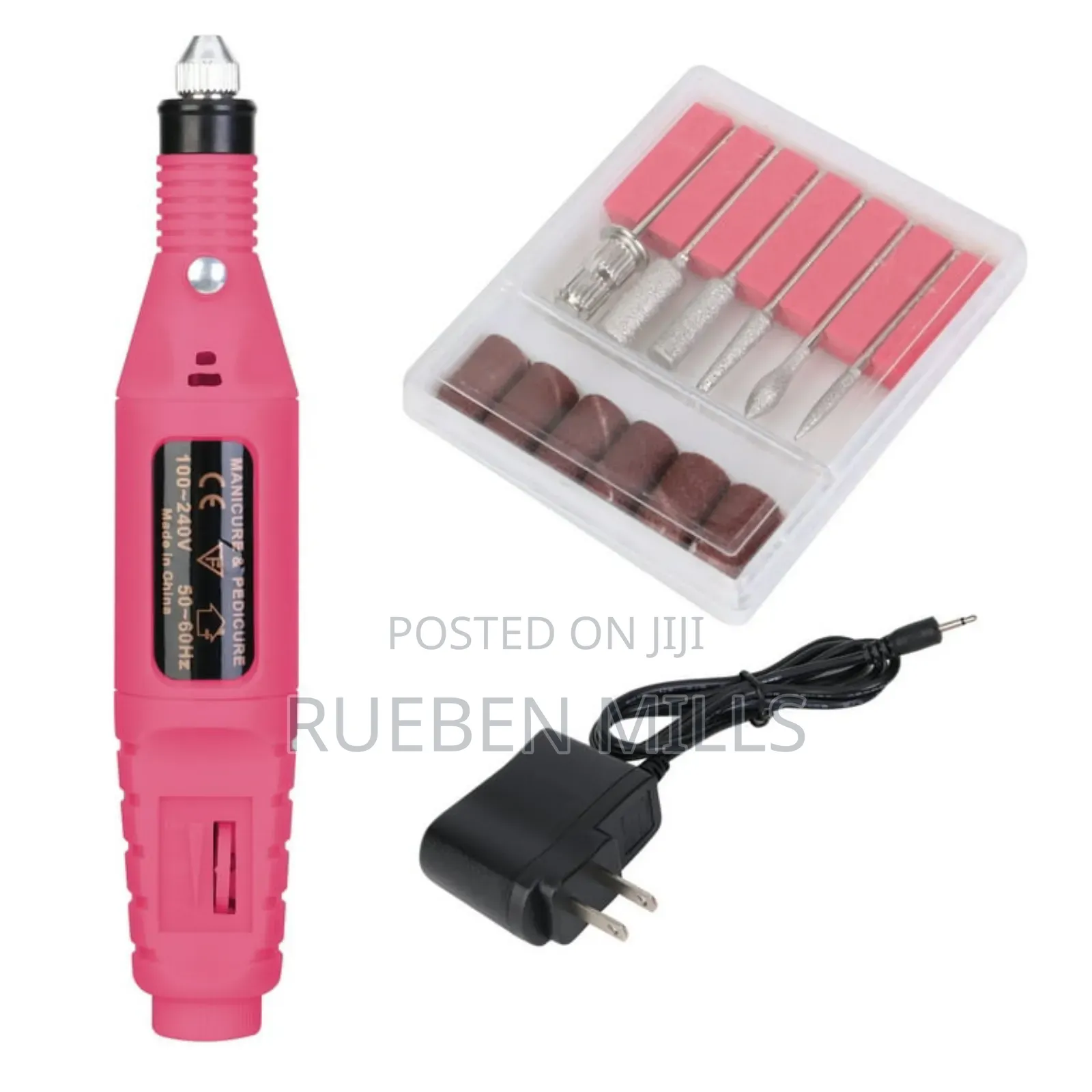 Manicure Pedicure Nail Drill File Pen Set