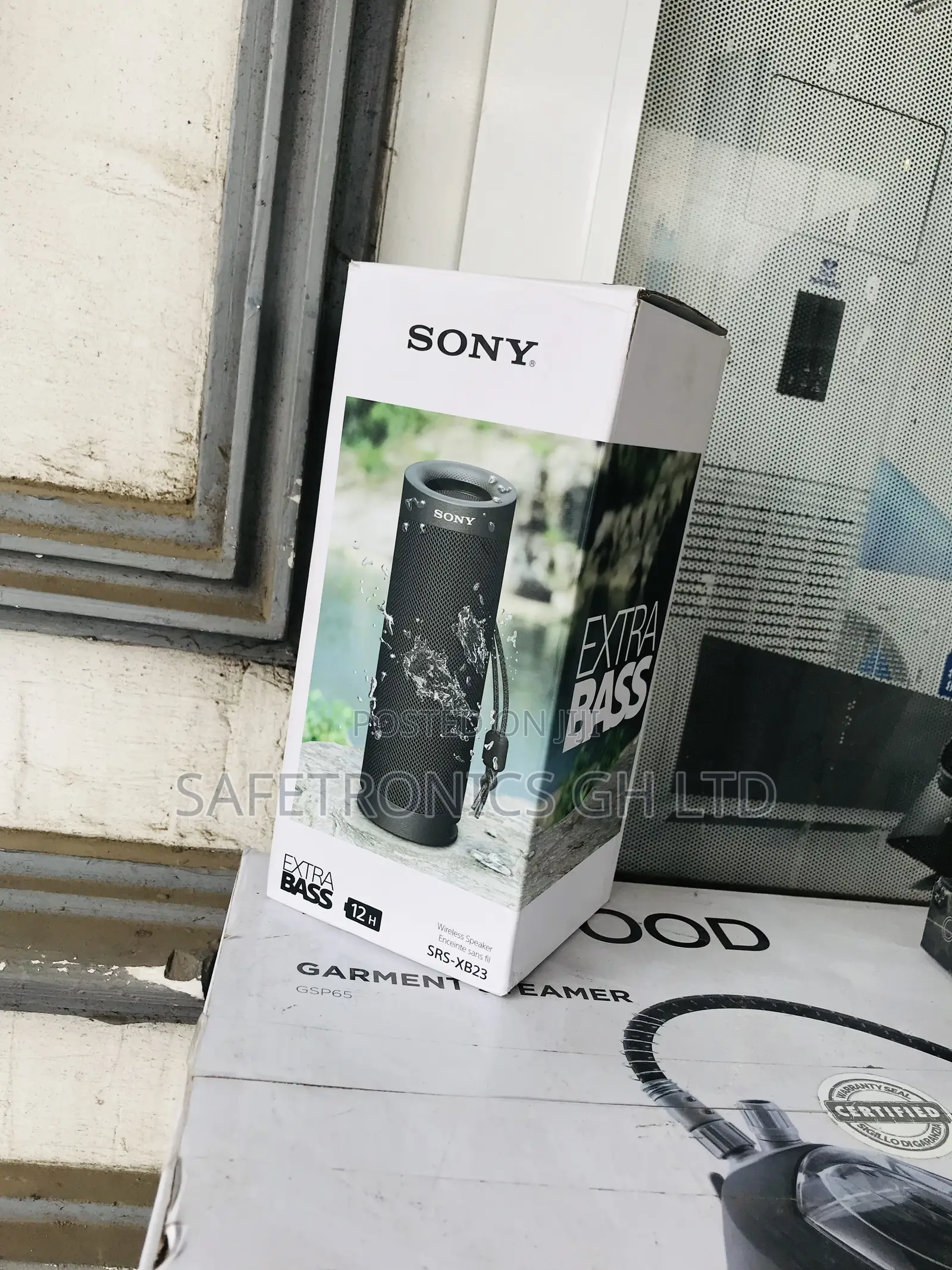 Wireless Bluetooth (Black) XB 23 Sony Essential Speaker 