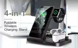 4 in 1 Wireless Charging Station. For Home and Offices