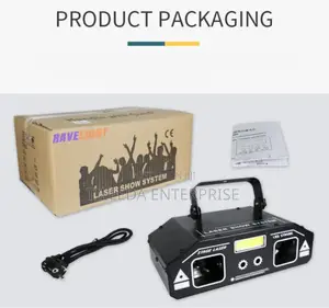 3in1 DJ Disco Laser Beam Scanner Star Protector Light